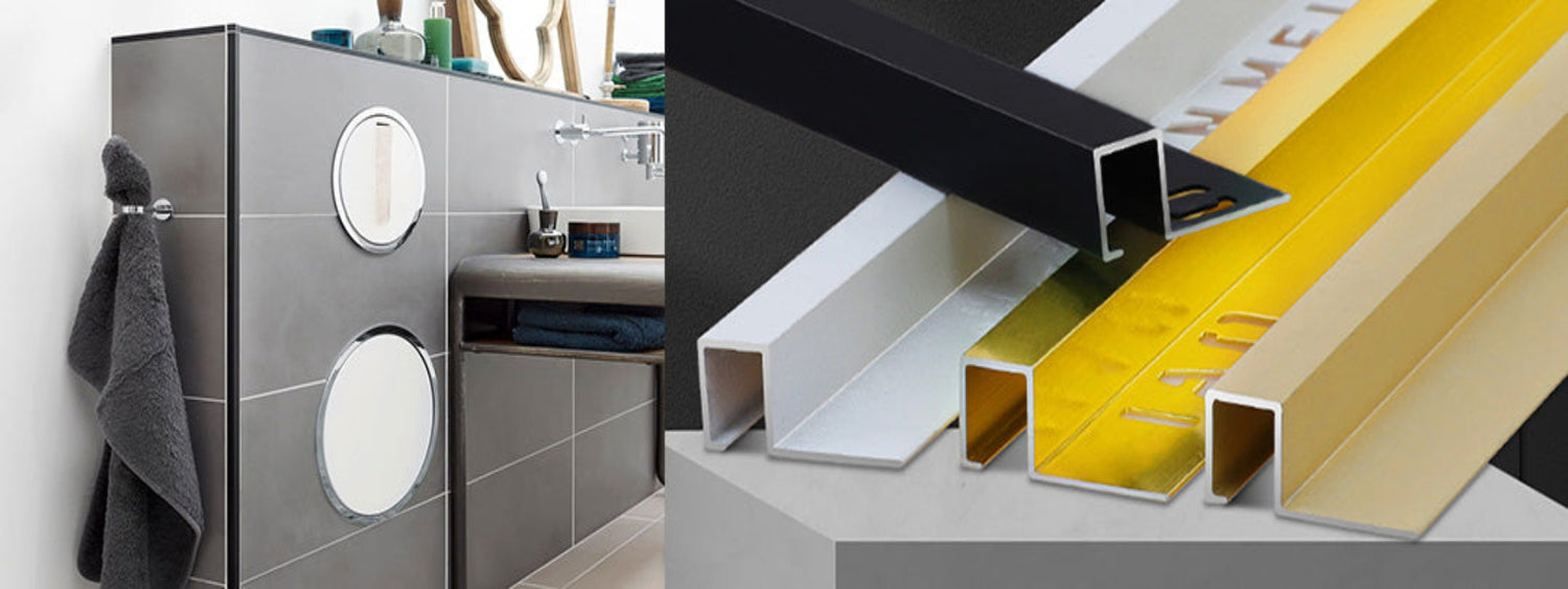 square edge tile trim