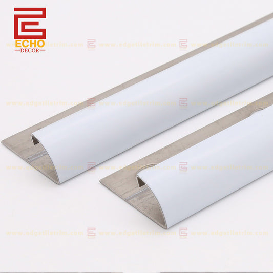 white tile trim