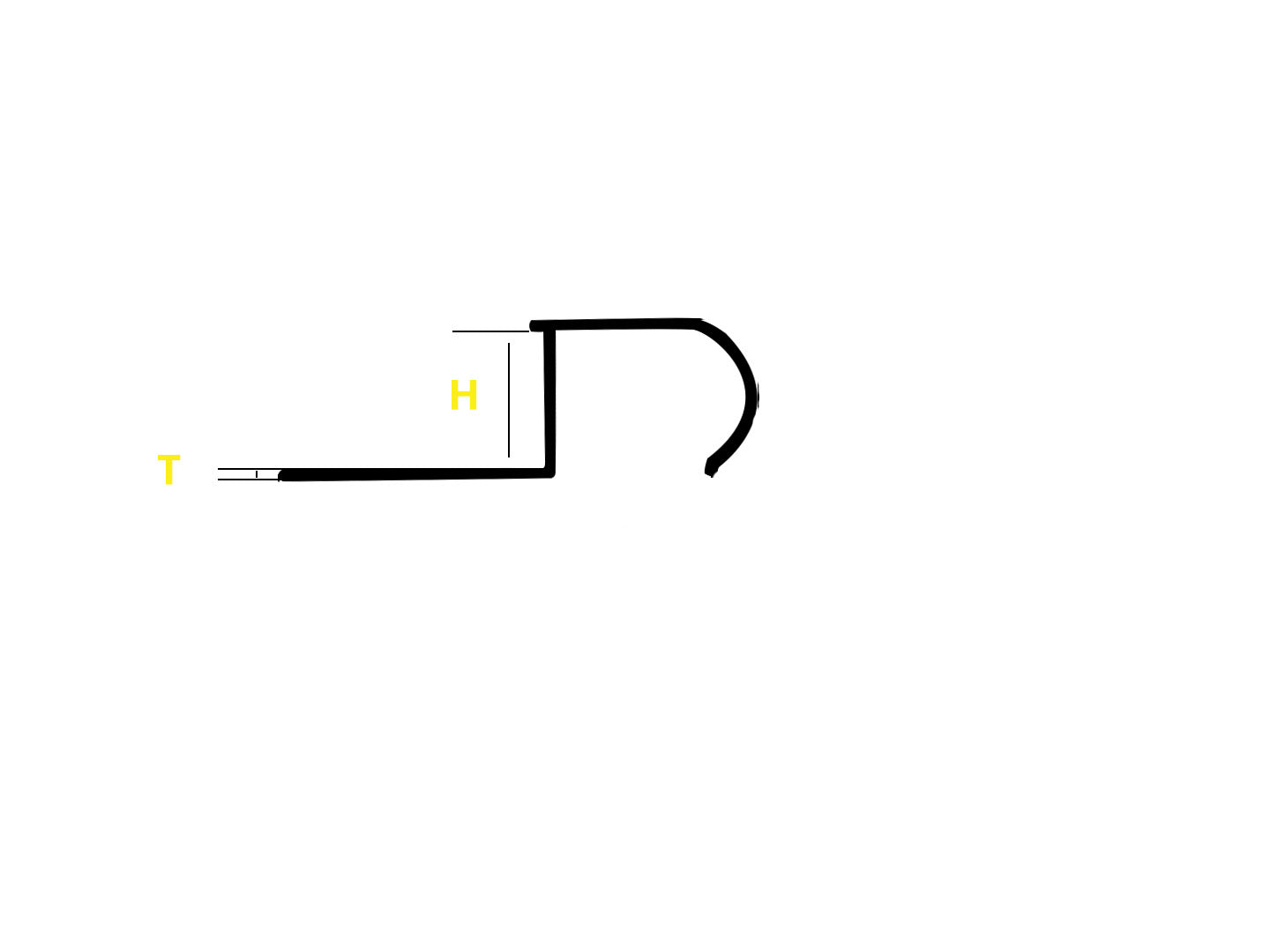 bull nose stair nosing