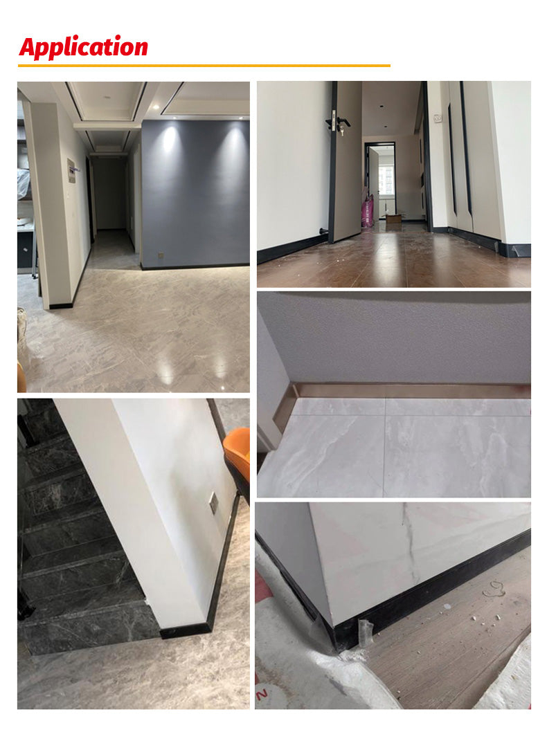 metal skirting board