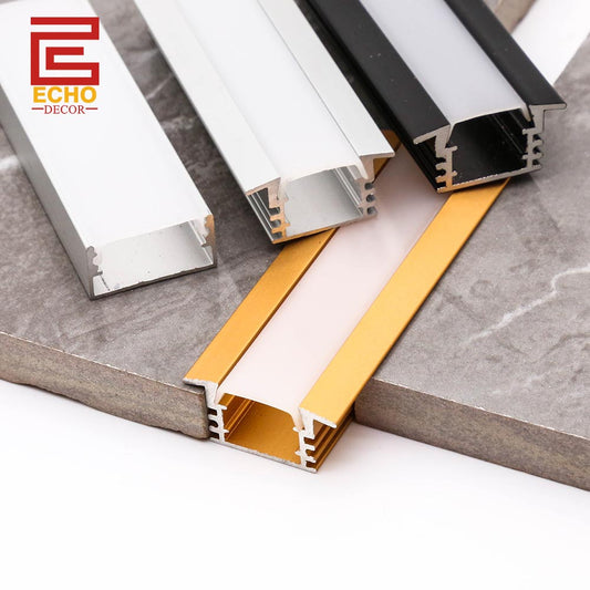 Stop Compromising on Your LED Strips! ECHO building material Ceiling Profiles - The All-in-One Professional Solution