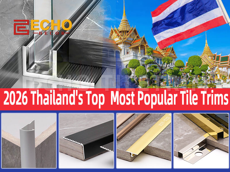 Architectural Tile Trims  Metal Tile Profiles  Floor Transition Profiles  Stair Nosing  LED Aluminium Profile  OEM Tile Trim Manufacturer  Bulk Tile Trim Supplier