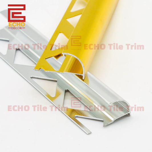 Custom Metal Tile Edge Trim Quarter Round Tile Edging Around Tiles