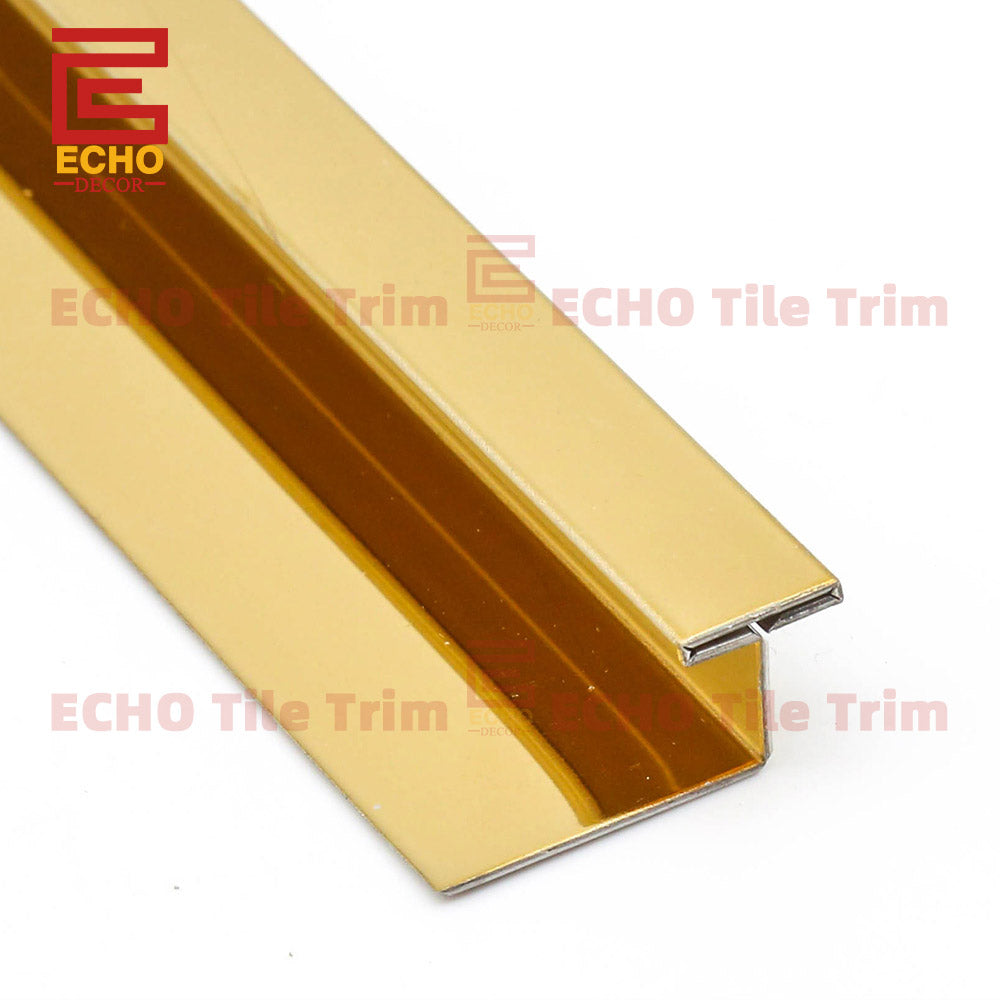 Durable Stainless Steel Finishing Tile Edge Transition Trim 2.5m