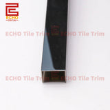 Black Stainless Steel U Type Tile Trim 