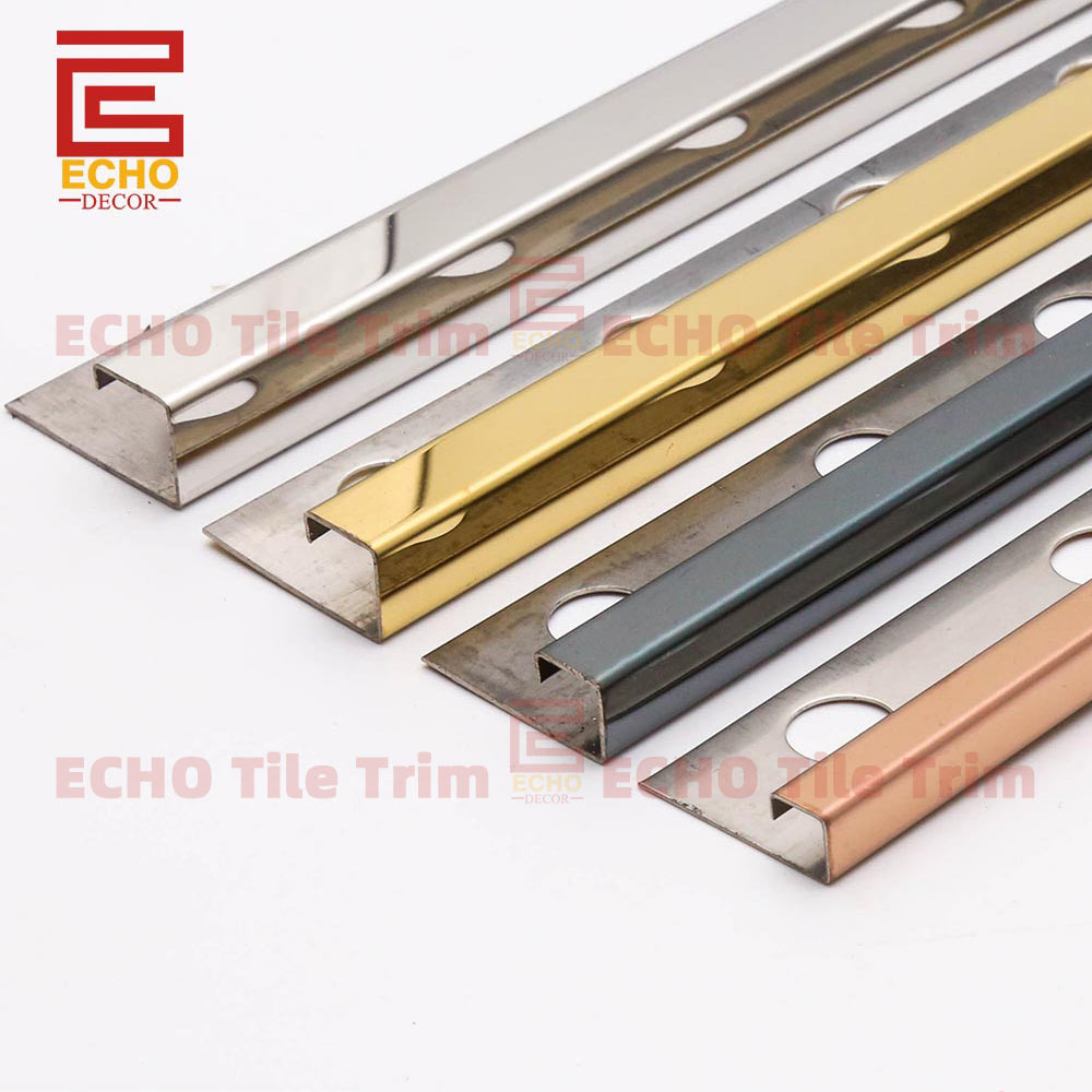 Stainless Steel Tile  Square Corner Trim
