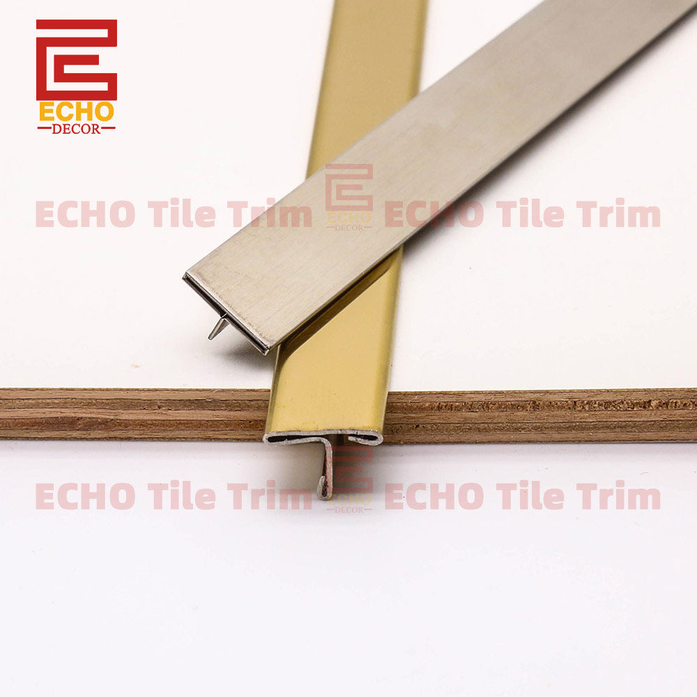 Metal T Molding Transition Strip for Floor Transitions – Echotiletrim