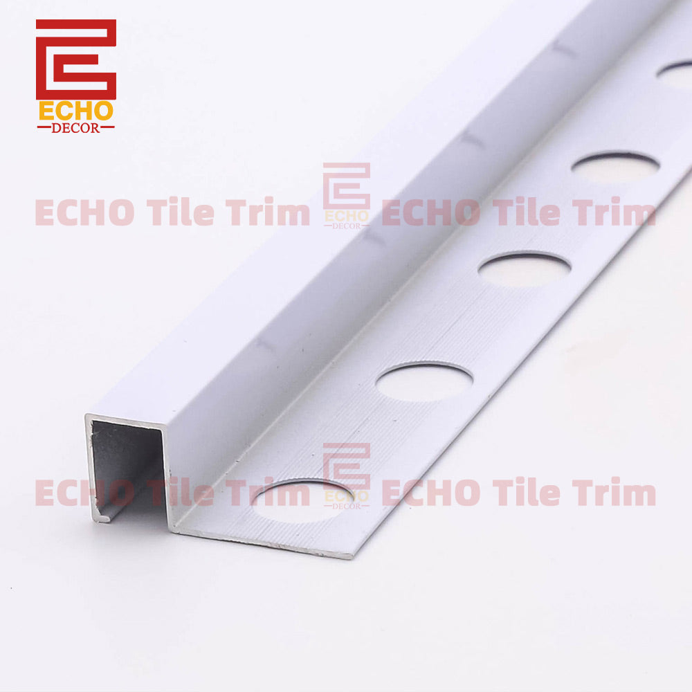 Aluminum Square Edge Tile Trim