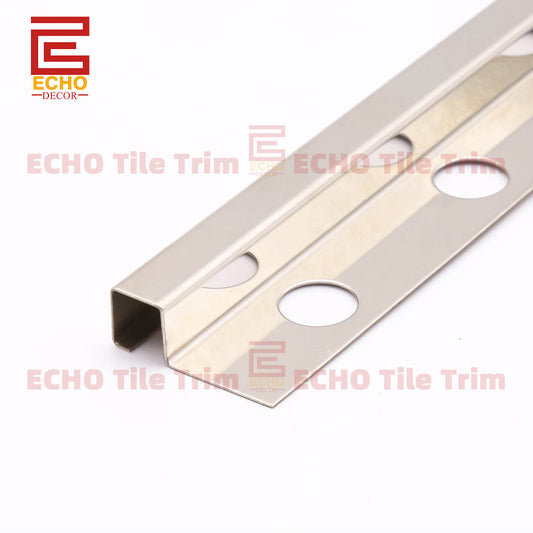 Metal Tile Square Edge Trim Wall Tile Edging Strip For Outside Corner