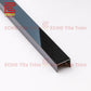 Black Stainless Steel U Type Tile Trim 