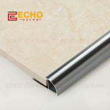 round aluminum tile edge protection trim