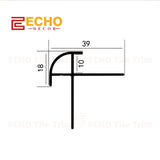 1/4 round aluminum tile trim