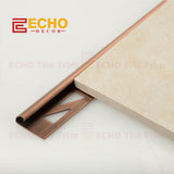 Stainless Steel Bullnose Round Tile Trim