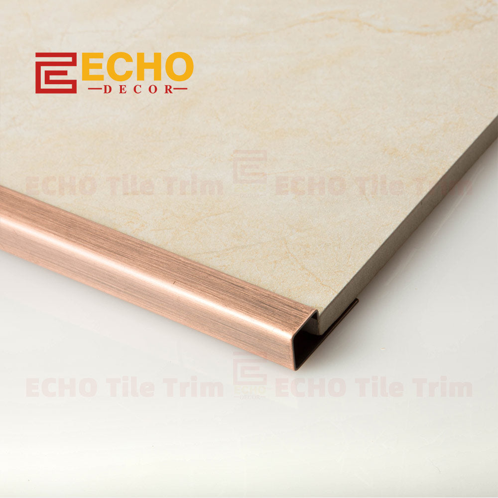 outside corner end cap tile trim profile