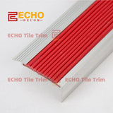 Aluminum Stair Nosing with PVC Insert