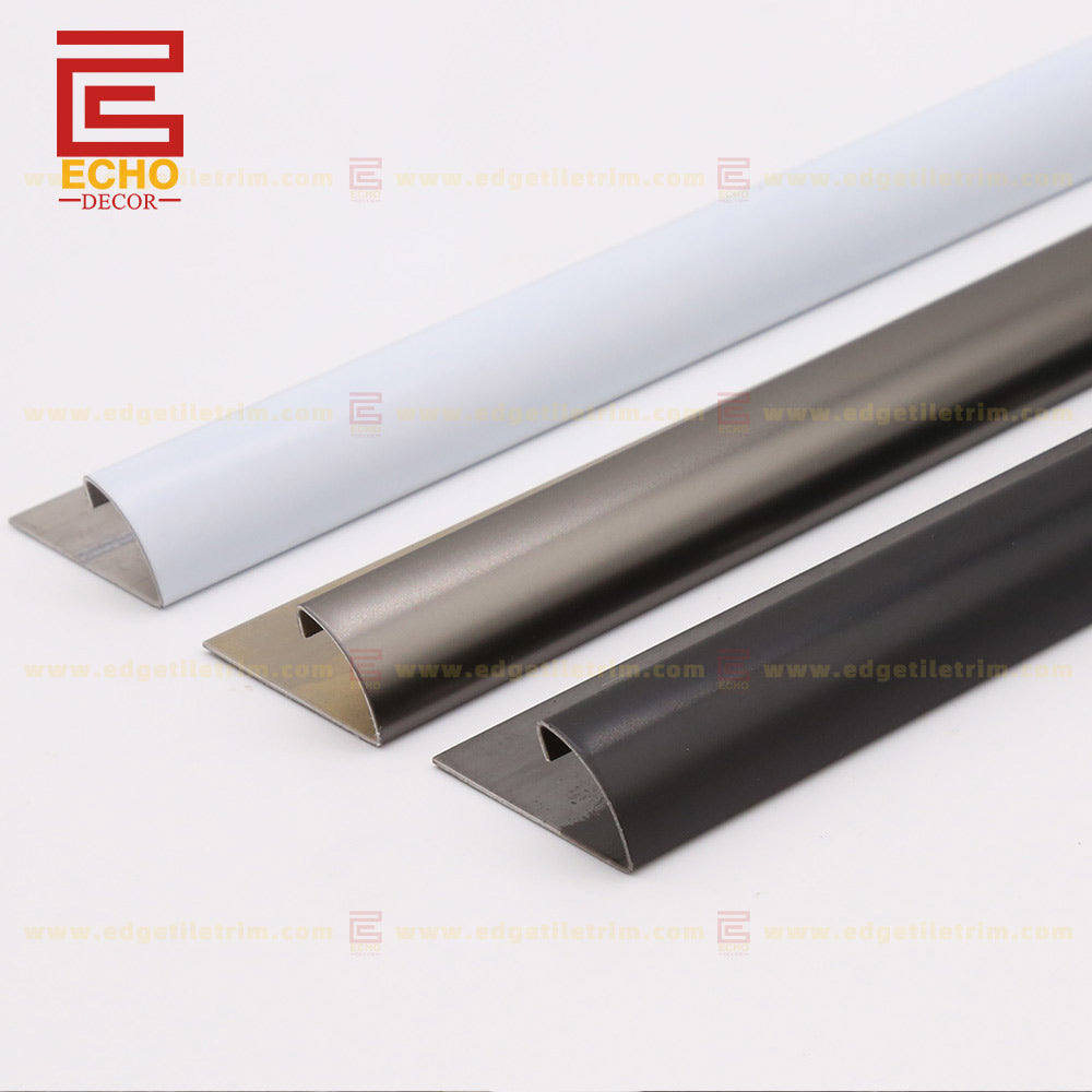 round edge stainless steel  tile trim
