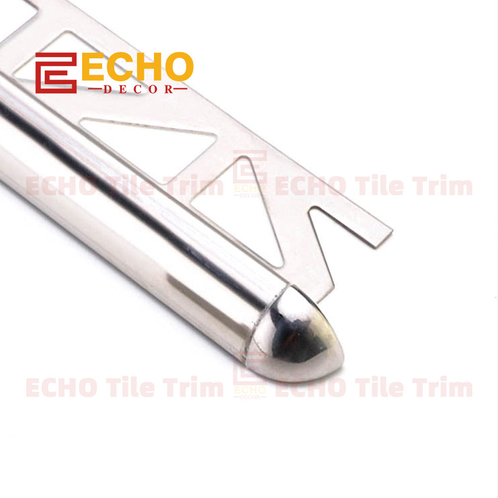 stainless steel tile trim corner cap