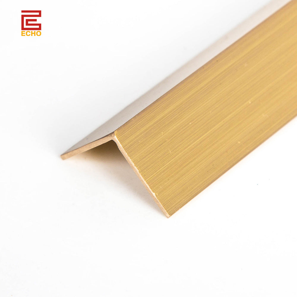 brass gold tile trim