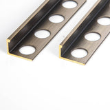    brass tile trim