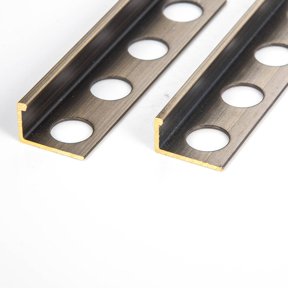    brass tile trim