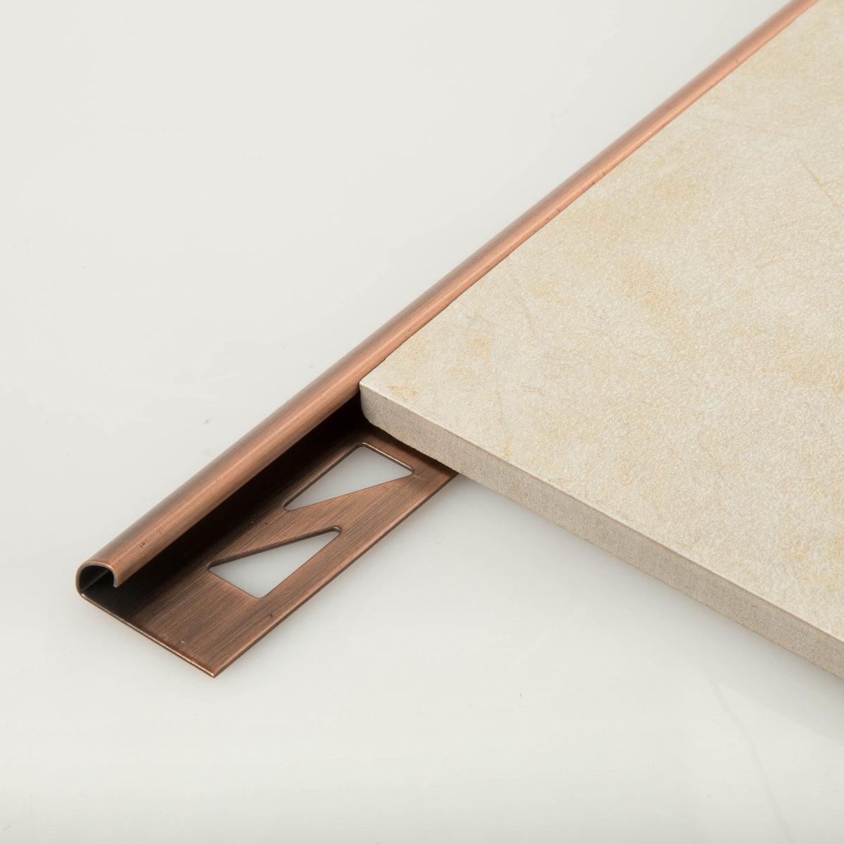 Bull Edge Tile Stainless Steel Bullnose Tile Corner Trim for Edges – Echotiletrim