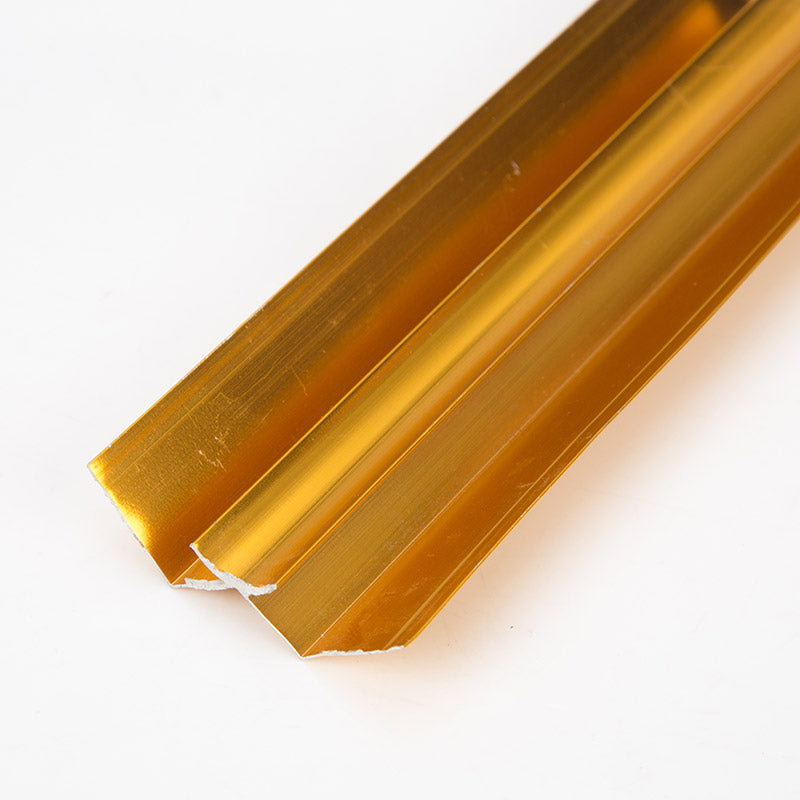 8mm Gold Edging Gold Tile Edge Trim for Elegant Tile Finishes – Echotiletrim