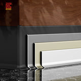 chrome skirting