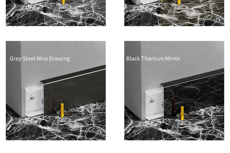 metal skirting board