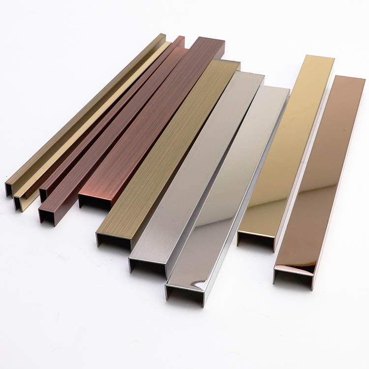 decorative metal tile trim